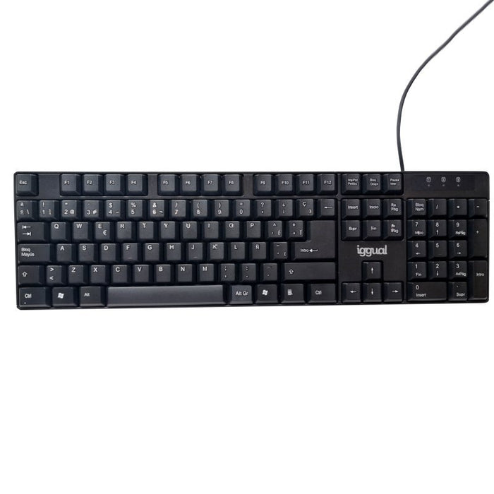 EAN 8435364317501 - iggual IGG317501 teclado Oficina USB QWERTY Negro imagen 1