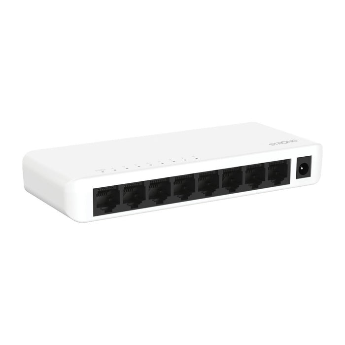 EAN 9120072375620 - Strong SW8000P switch Gigabit Ethernet (10/100/1000) Blanco imagen 2