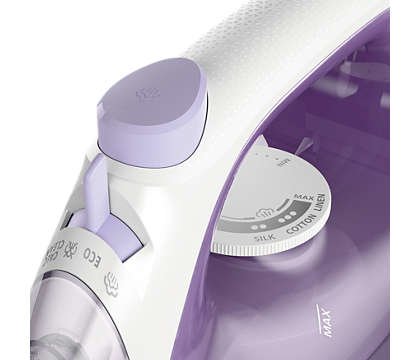 EAN 8720389019753 - Philips 1000 series DST1020/30 plancha Plancha a vapor Suela antiadherente 1800 W Violeta, Blanco imagen 2