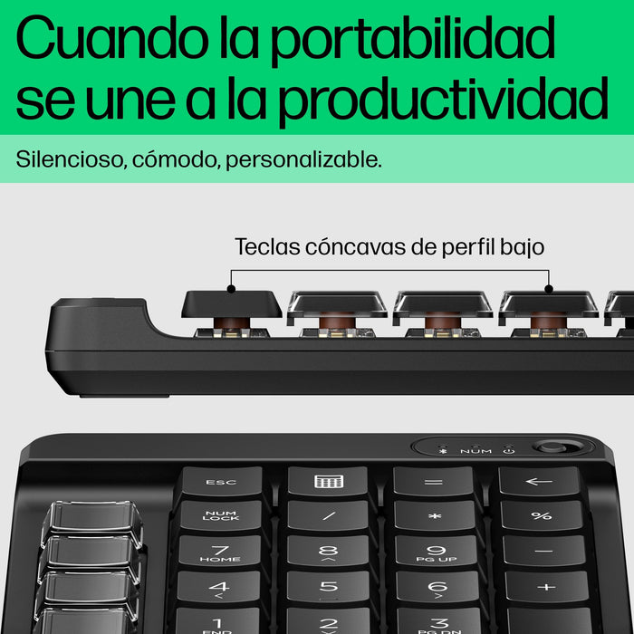 EAN 0197192769102 - HP 430 Programmable Wireless Keypad teclado Hogar Bluetooth Negro imagen 10