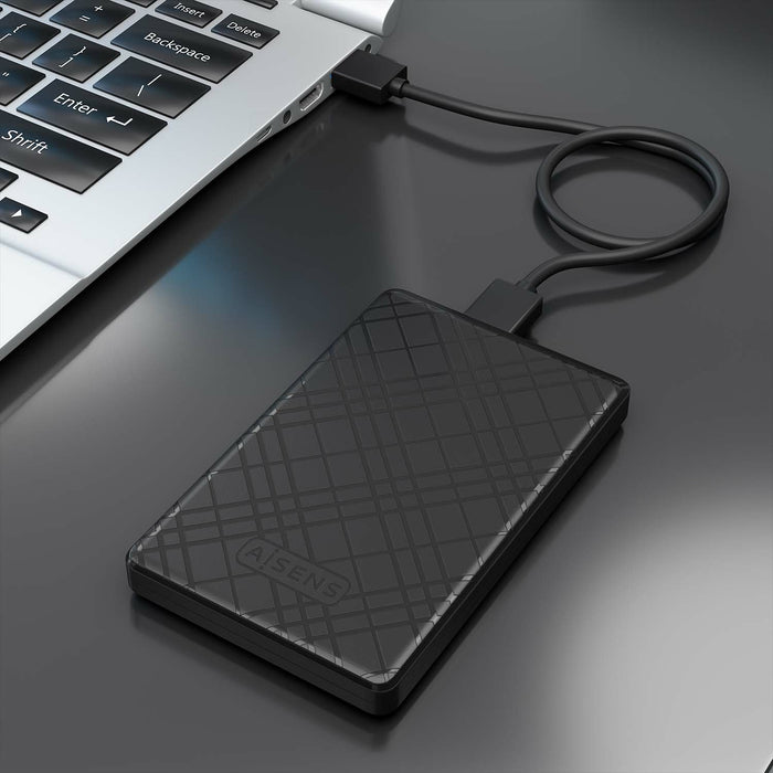 EAN 8436574709162 - AISENS ASE-2522B caja para disco duro externo Carcasa de disco duro/SSD Negro 2.5" imagen 6