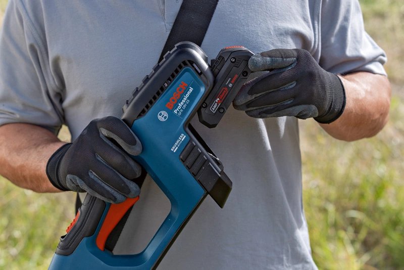 EAN 4059952654874 - Bosch GFR 18V-23 PROFESSIONAL 33 cm Batería Negro, Azul, Rojo imagen 6