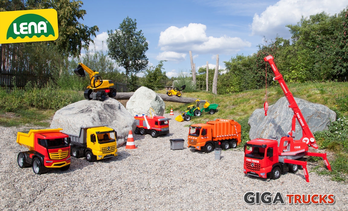 EAN 4006942850303 - Lena GIGA TRUCKS Excavator PRO Correpasillos con forma de excavadora imagen 5