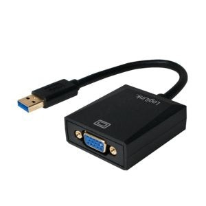 EAN 4052792034011 - LogiLink UA0231 Adaptador gráfico USB 1920 x 1080 Pixeles Negro imagen 1