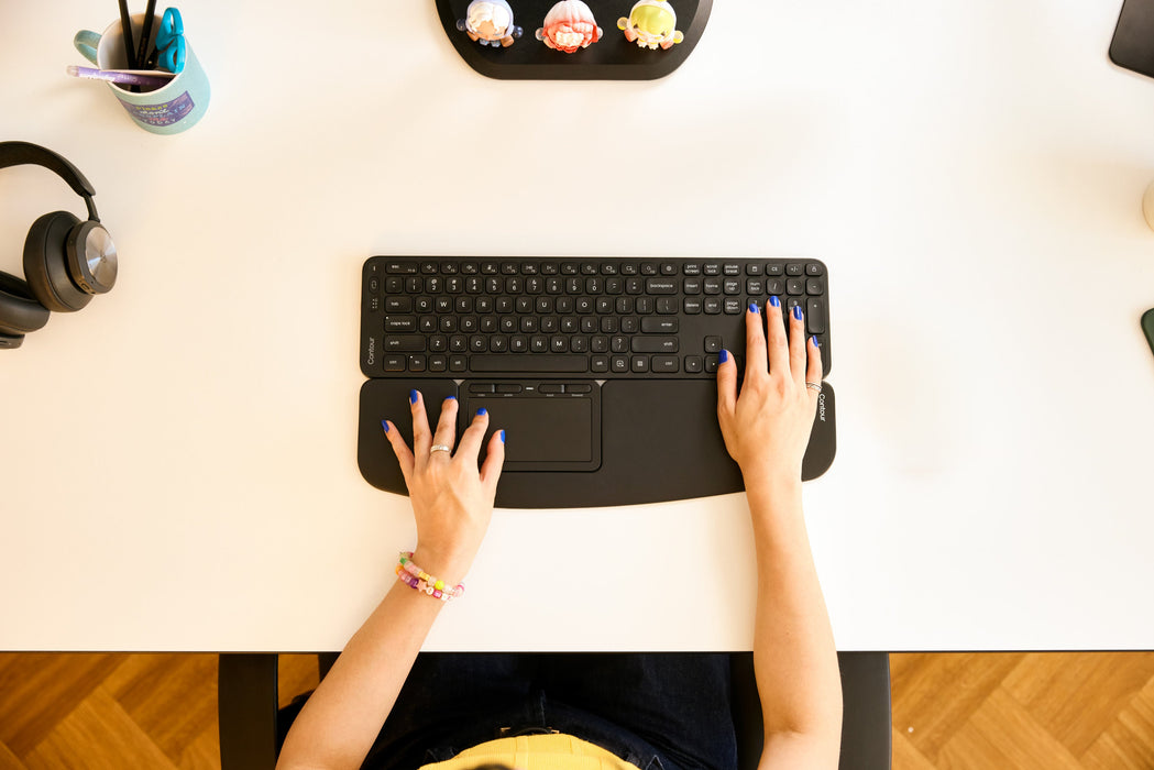 EAN 743870052617 - Contour Design Balance teclado Oficina RF Wireless + Bluetooth QWERTZ Alemán Negro imagen 4