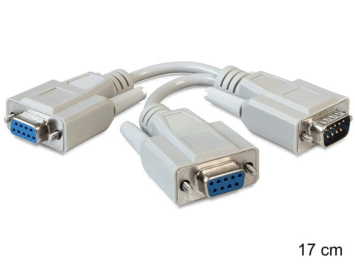 EAN 4043619654031 - DeLOCK 65403 cable de serie Beige 0,17 m DB-9 imagen 1