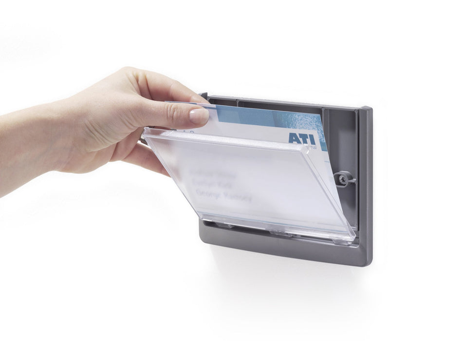 EAN 0616528900465 - Durable 486037 portacartel y stand de información Portacarteles Plástico Grafito imagen 12