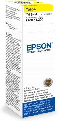 EAN 8715946496566 - Epson T6644 cartucho de tinta 1 pieza(s) Original Amarillo imagen 1