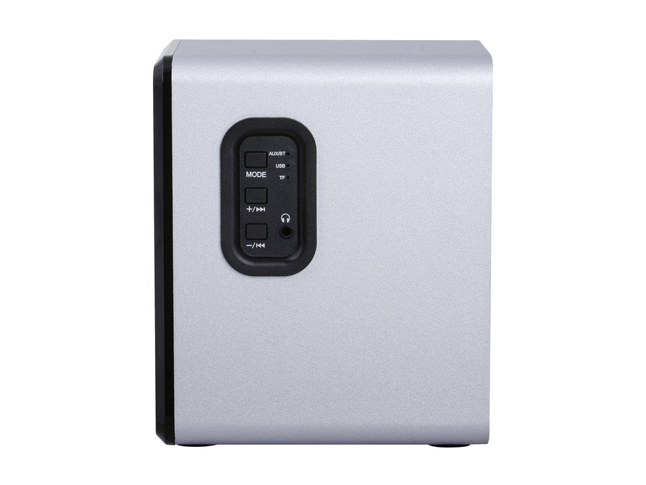 EAN 8011000027562 - Trevi AVX 565 BT conjunto de altavoces 50 W Universal Negro, Plata 2.0 canales De 2 vías imagen 3