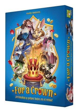 EAN 5425016928424 - Asmodee For a Crown 30 min Juego De Cartas Lógico imagen 1