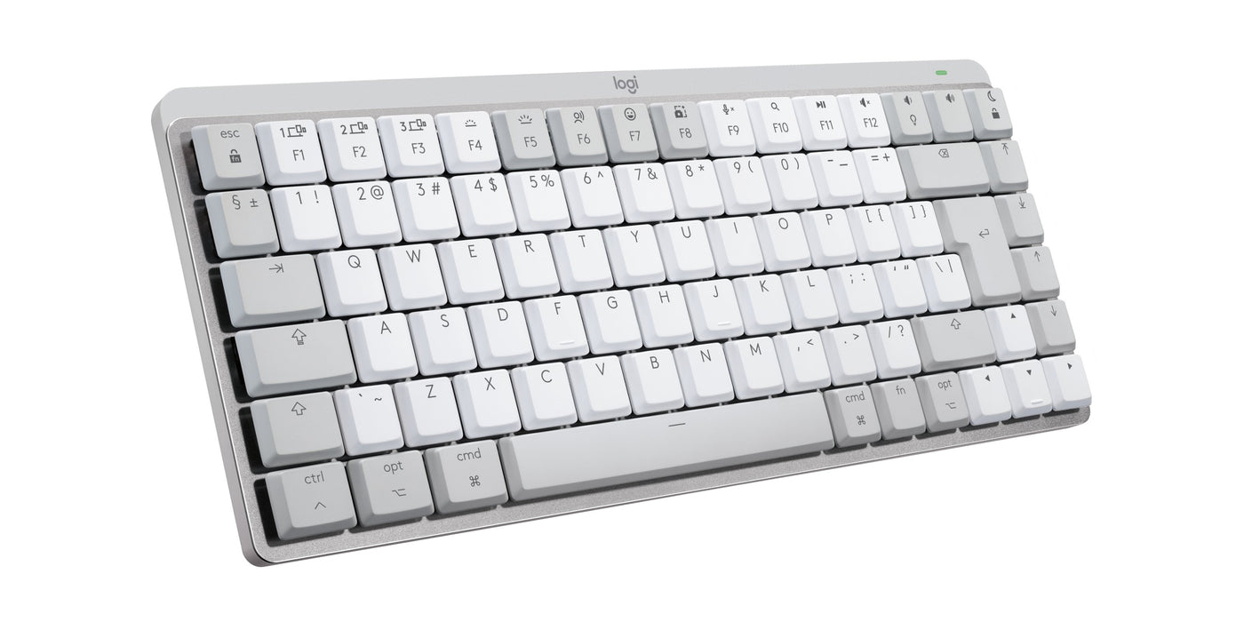 EAN 5099206103306 - Logitech 920-010799 teclado Oficina Bluetooth QWERTY Internacional de EE.UU. Gris, Blanco imagen 1