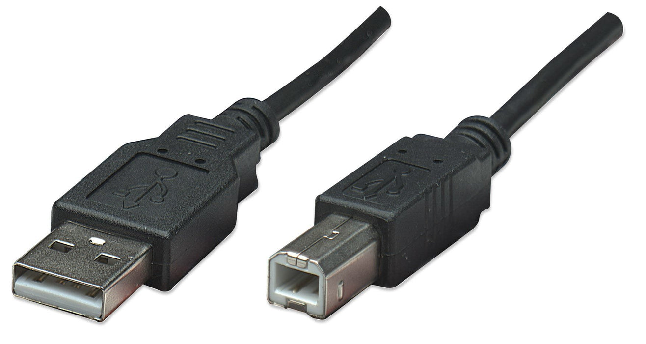 EAN 0766623374507 - Manhattan 374507 cable USB USB 2.0 0,5 m USB A Negro imagen 1