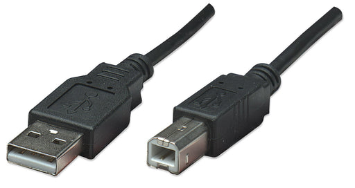 EAN 0766623374507 - Manhattan 374507 cable USB USB 2.0 0,5 m USB A Negro imagen 1