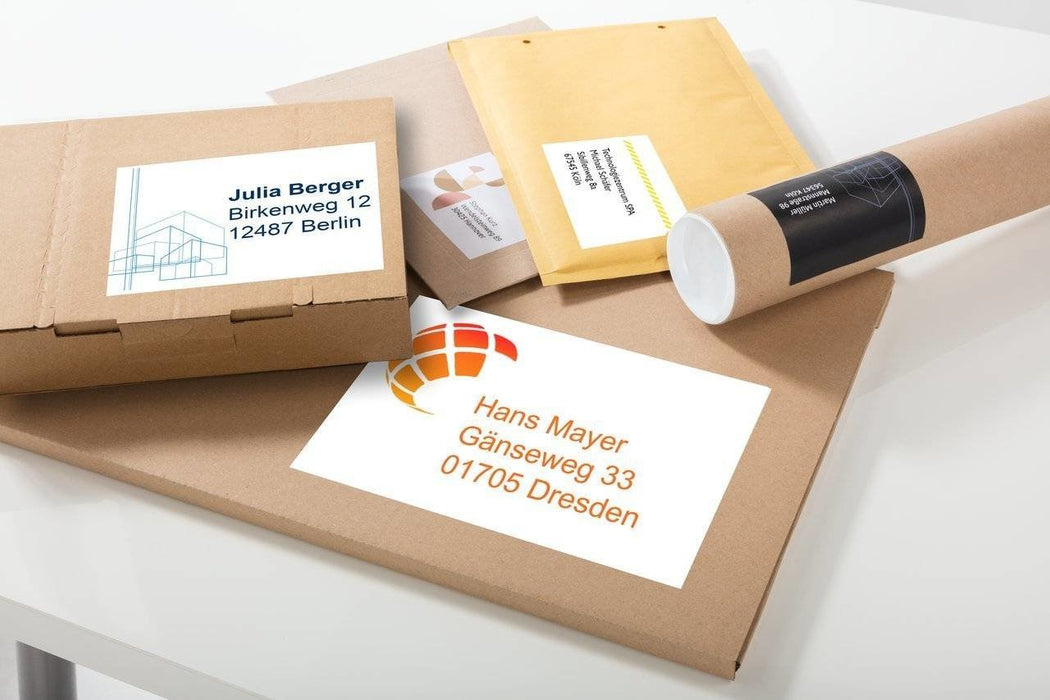 EAN 4004182036556 - Avery 3655 etiqueta autoadhesiva Rectángulo Permanente Blanco 200 pieza(s) imagen 3