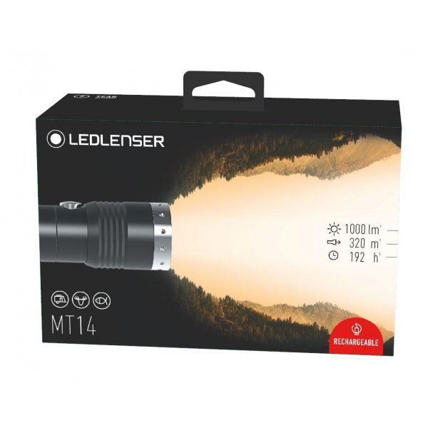 EAN 4058205007535 - Ledlenser MT14 Negro, Plata Linterna de mano LED imagen 3