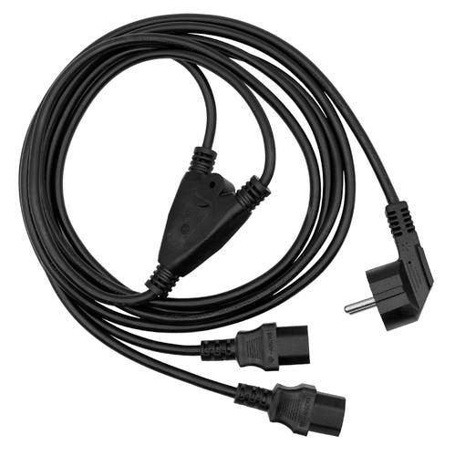 EAN 5712505147658 - Microconnect PE011330 cable de transmisión Negro 3 m Acoplador C13 2 x imagen 2