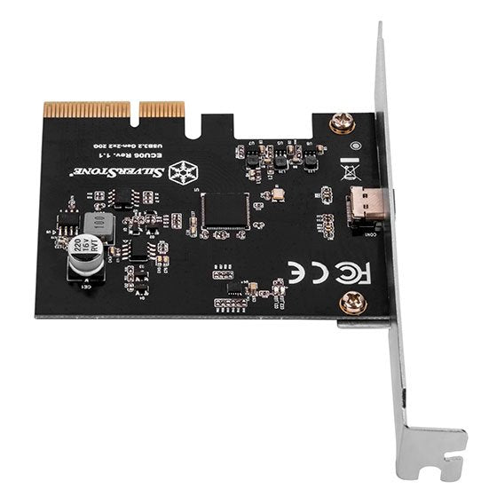 EAN 4710679813943 - Silverstone ECU06 tarjeta y adaptador de interfaz Interno USB 3.2 Gen 2 (3.1 Gen 2) imagen 6