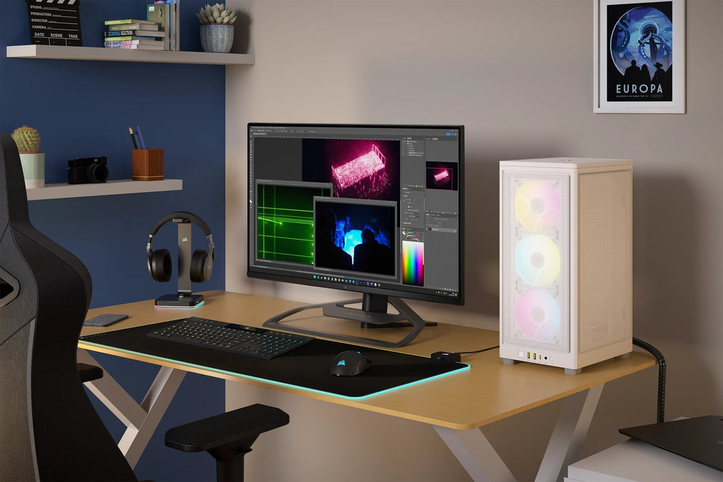 EAN 0840006698746 - Corsair 2000D RGB Airflow Small Form Factor (SFF) Blanco imagen 20