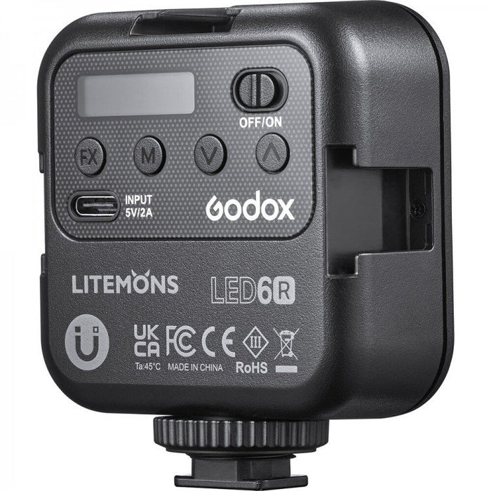 EAN 6952344221587 - Godox LED6R flash fotográfico Flash de videocámara Negro imagen 4