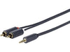 EAN 5712505321560 - Vivolink PROMJRCA5 cable de audio 5 m 3,5mm 2 x RCA Negro imagen 1