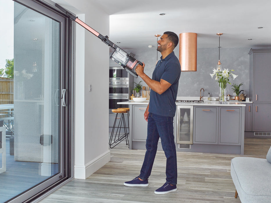 EAN 0622356254601 - Shark Stratos Aspiradora escoba 2 en 1 Batería Secar Sin bolsa Negro, Durazno imagen 18