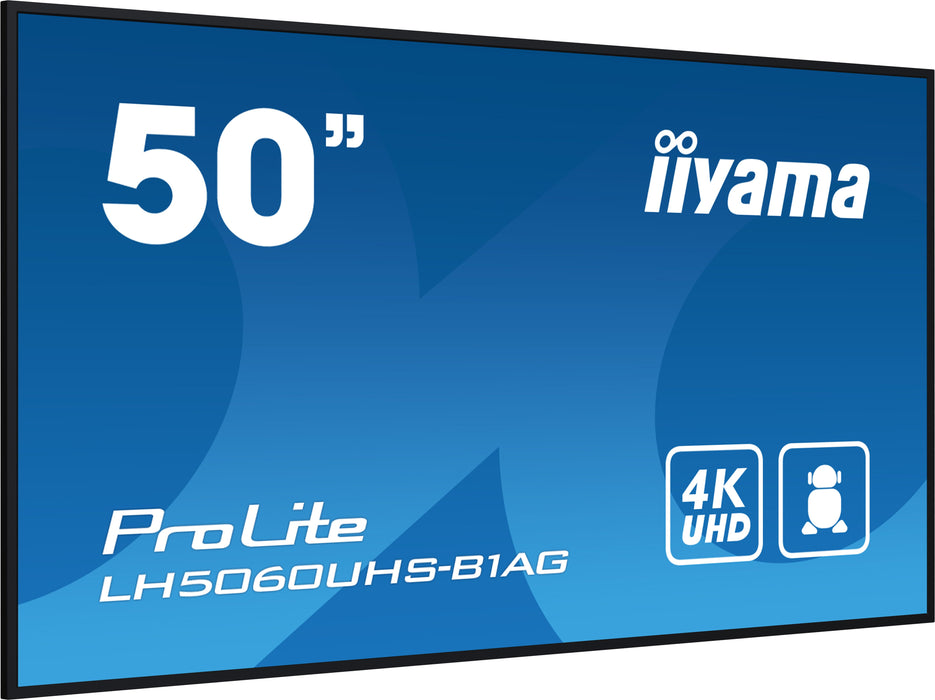 EAN 4948570124091 - iiyama LH5060UHS-B1AG pantalla de señalización Pizarra de caballete digital 125,7 cm (49.5") LED Wifi 500 imagen 3
