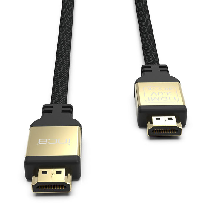 EAN 8697980470279 - Inca IHD-02 cable HDMI 2 m HDMI tipo A (Estándar) Negro, Oro imagen 3