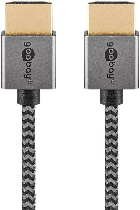 EAN 4040849757532 - Goobay 75753 cable HDMI 2 m HDMI tipo A (Estándar) Gris imagen 5