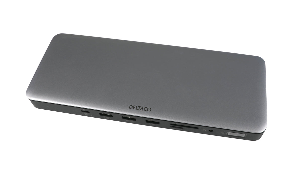 EAN 7333048060648 - Deltaco USBC-HDMI29 hub de interfaz USB Tipo C 10000 Mbit/s Plata imagen 2