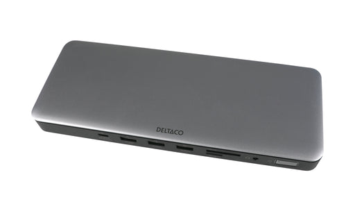 EAN 7333048060648 - Deltaco USBC-HDMI29 hub de interfaz USB Tipo C 10000 Mbit/s Plata imagen 2