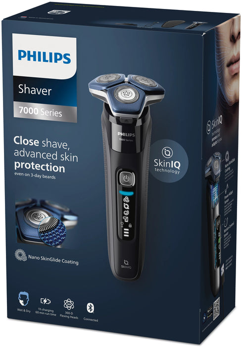 EAN 8720689008167 - Philips SHAVER Series 7000 S7886/35 afeitadora Máquina de afeitar de rotación Recortadora Negro imagen 2