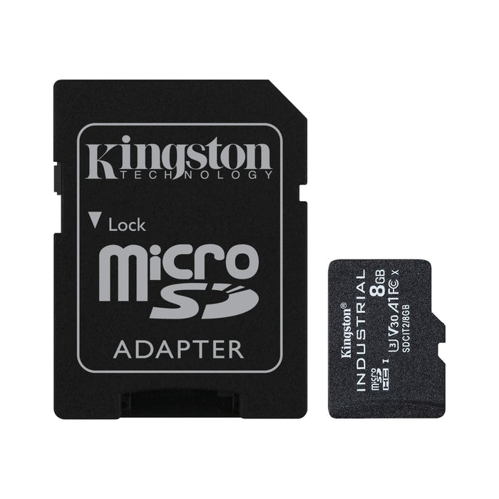 EAN 0740617321012 - Kingston Technology Industrial 8 GB MicroSDHC UHS-I Clase 10 imagen 1