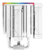 EAN 6933412728238 - DeepCool AK620 Digital WH Procesador Refrigerador de aire 12 cm Blanco 1 pieza(s) imagen 6