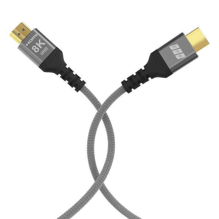 EAN 4049759324964 - EFB Elektronik HDMI-21-00003 cable HDMI 2 m HDMI tipo A (Estándar) Negro, Gris imagen 3
