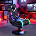EAN 94338230390 - X Rocker Fury 2.1 RGB Silla gaming Asiento acolchado Negro, Blanco imagen 2