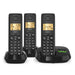 EAN 4250366871530 - Gigaset PURE 100 AM Trio Teléfono DECT/analógico Identificador de llamadas Negro imagen 2