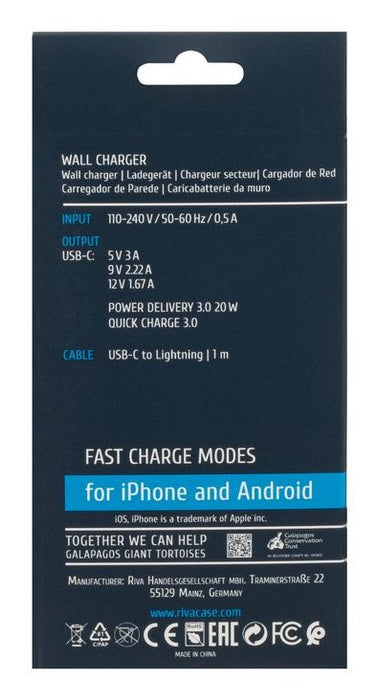 EAN 4260709013190 - Rivacase PS4101 Universal Blanco Corriente alterna Carga rápida Auto imagen 4