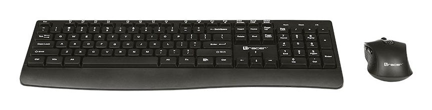 EAN 5907512873311 - Tracer BARTIX II RF NANO teclado Ratón incluido Hogar / Oficina RF inalámbrico QWERTY Inglés Negro imagen 2