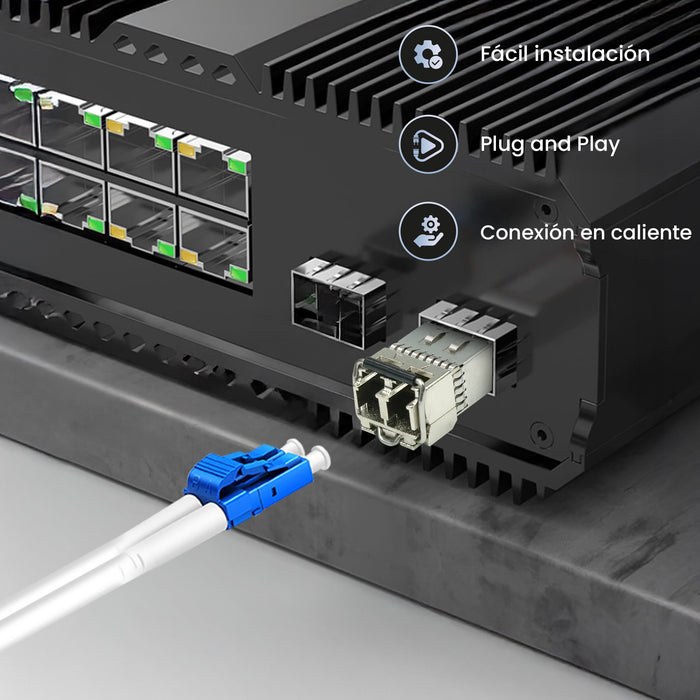 EAN 5906168631306 - Extralink SFP28 25G 2-Pack | Moduł SFP28 | 25Gbps, LC/UPC Duplex, 850nm, 100m, multi mode, DOM (EX.31306) imagen 3