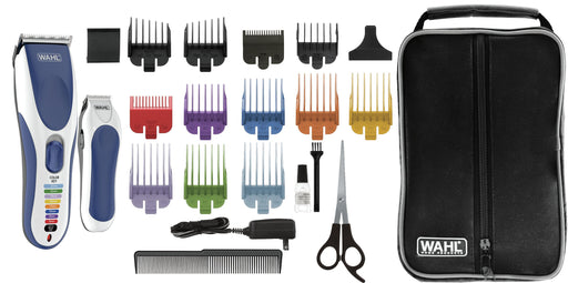 EAN 0043917031507 - Wahl 09649-916 cortadora de pelo y maquinilla Azul, Blanco 8 Níquel-metal hidruro (NiMH) imagen 1