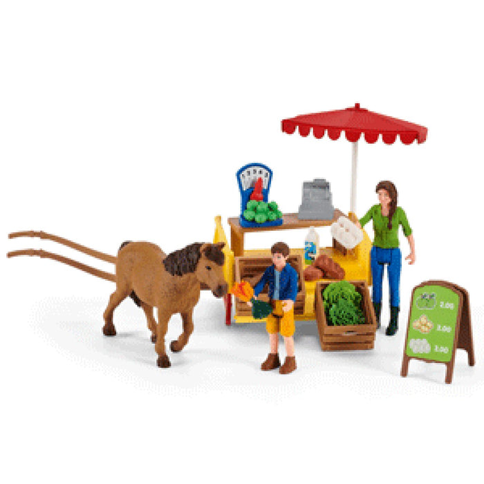 EAN 4059433383484 - schleich Vida en la Granja Sunny Day Mobile Farm Stand imagen 2