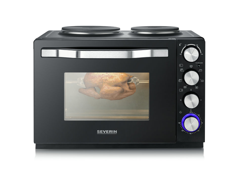 EAN 4008146040634 - Severin TO 2074 horno tostador 30 L 2500 W Negro Parrilla imagen 4