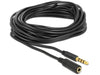 EAN 4043619846696 - DeLOCK 84669 cable de audio 5 m 3,5mm Negro imagen 2