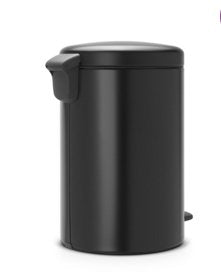 EAN 8710755114106 - Brabantia 114106 papelera 20 L Alrededor Negro imagen 3