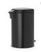 EAN 8710755114106 - Brabantia 114106 papelera 20 L Alrededor Negro imagen 3