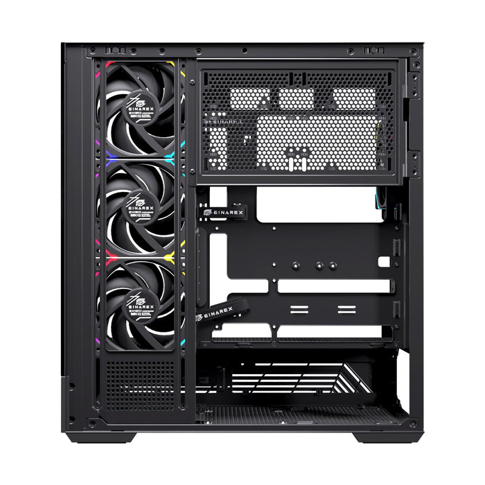 EAN 6977277361148 - Einarex EXCS-PR-800R-B carcasa de ordenador Midi Tower Negro imagen 6