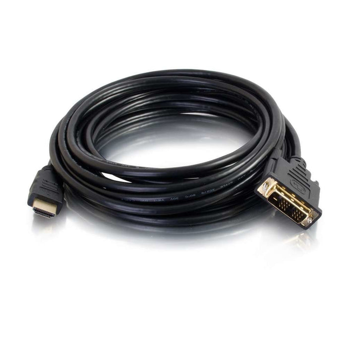 EAN 757120425151 - C2G 42515 adaptador de cable de vídeo 1,5 m HDMI DVI-D Negro imagen 1