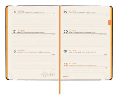 EAN 8422952406082 - Finocam 883321026 agenda Agenda semanal Azul imagen 4