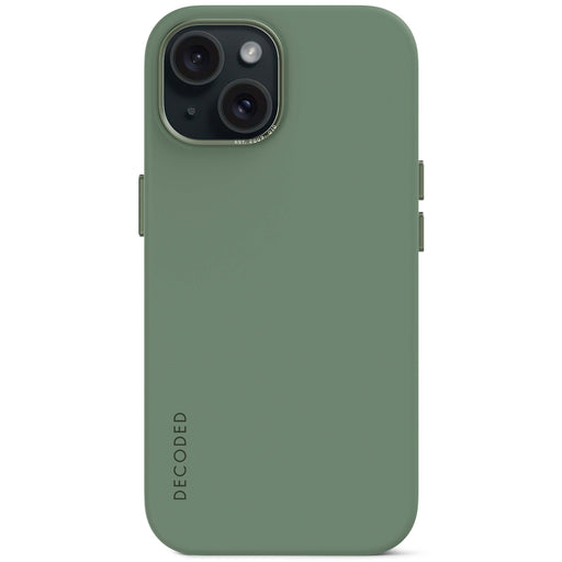 EAN 8720593011024 - Decoded AntiMicrobial Silicone Backcover iPhone 15 Plus Sage Leaf funda para teléfono móvil 17 cm (6.7")  imagen 1
