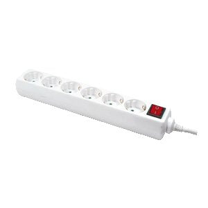 EAN 4052792002768 - LogiLink LPS202 base múltiple 1,5 m 6 salidas AC Blanco imagen 1
